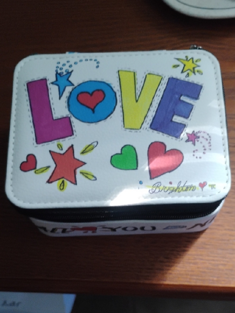 Brighton Black Velvet Jewelry Travel Case